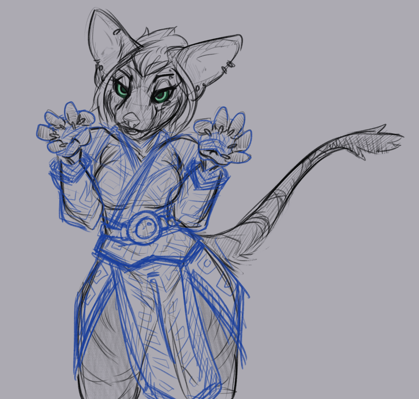 monk kitty